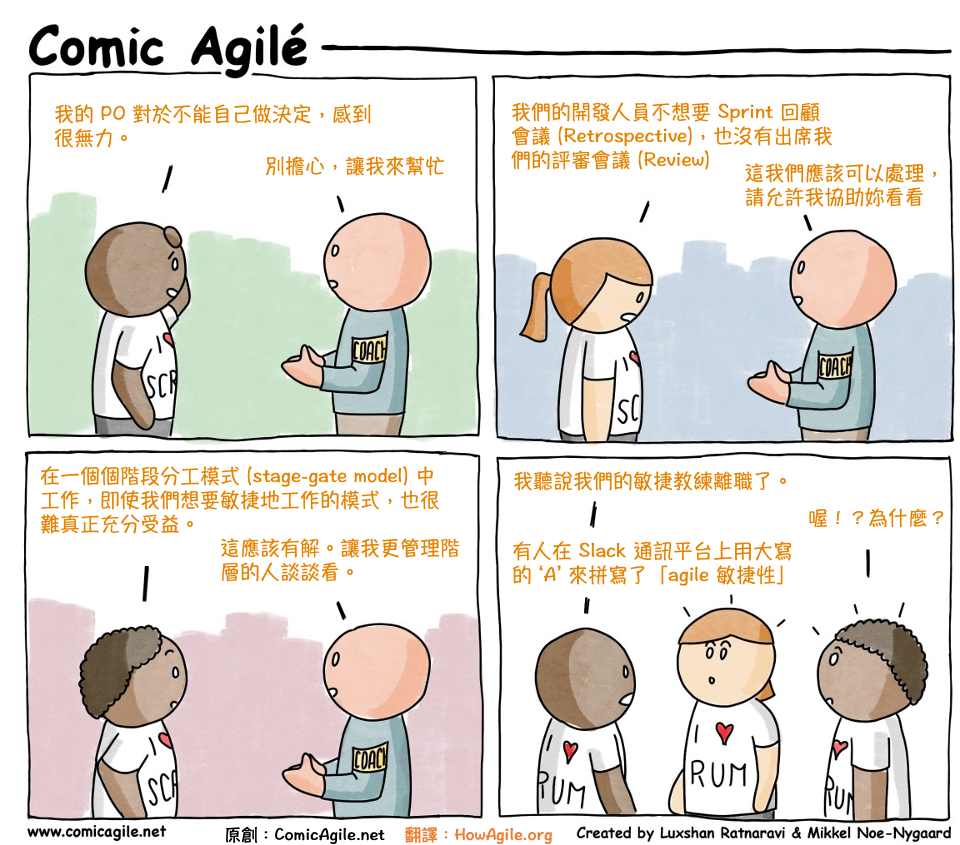 agile/敏捷性（形容詞）與 Agile/敏捷（名詞）的差異; #142 – Agile