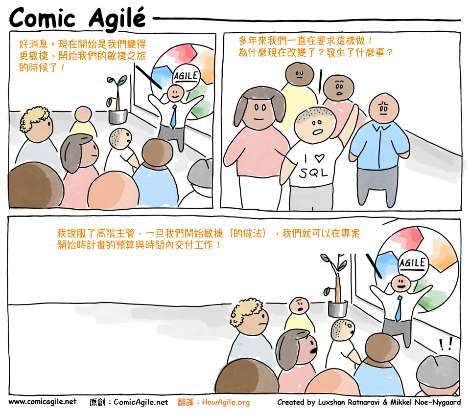 跑敏捷的「目的」; #5 – The ‘Why’ of Going Agile